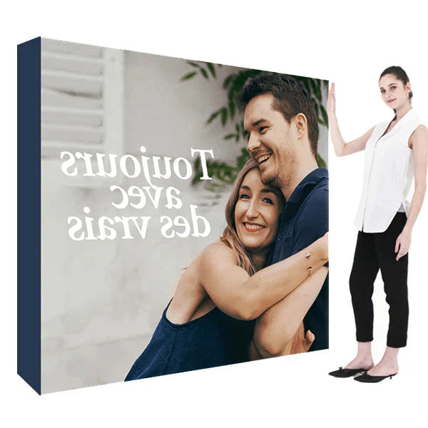 10 Ft Fabric Pop Up Display