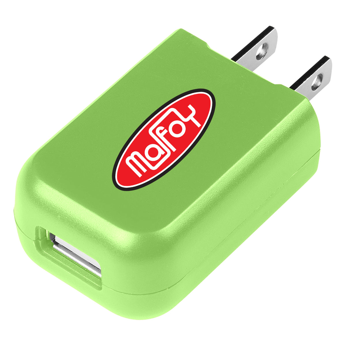 Rectangular USB A/C Adapter