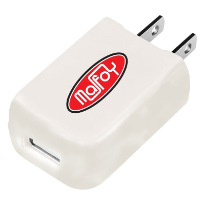 Rectangular USB A/C Adapter