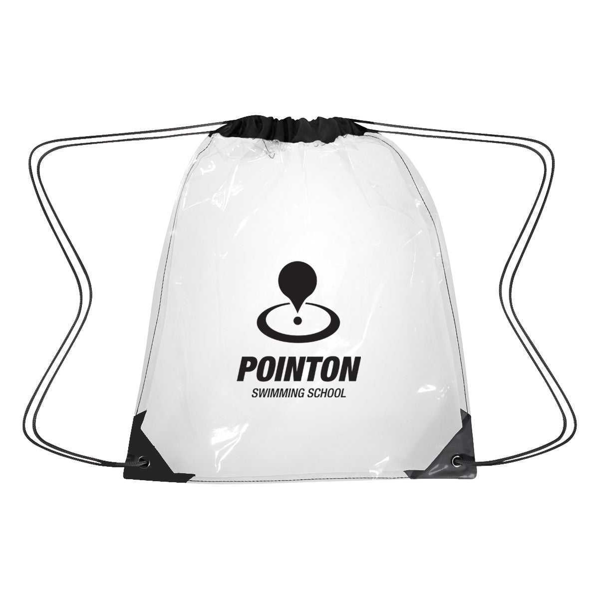 Touchdown Clear EVA Drawstring Backpack