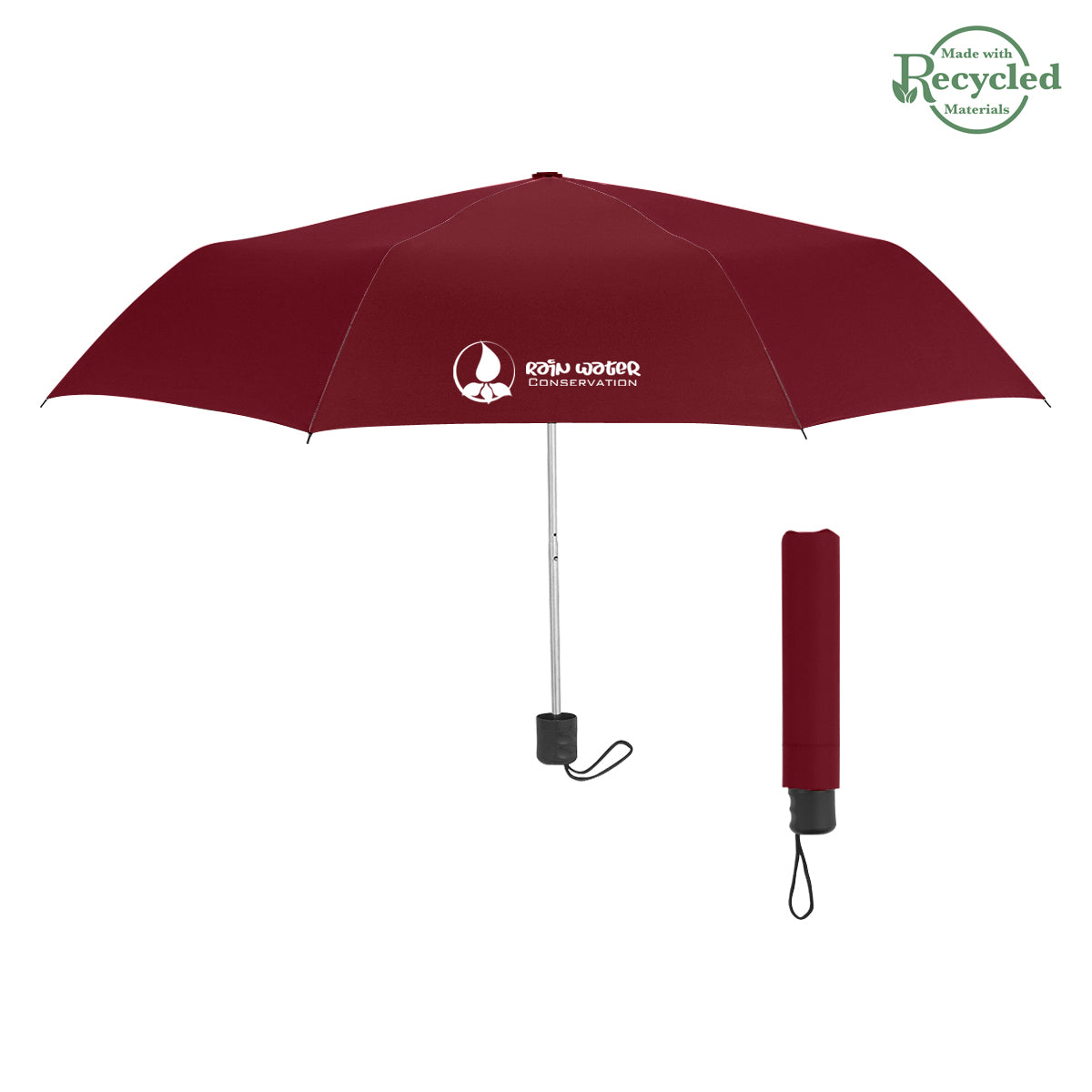 42" Budget Telescopic Umbrella