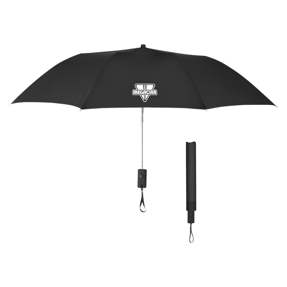 44" Telescopic Folding Umbrella