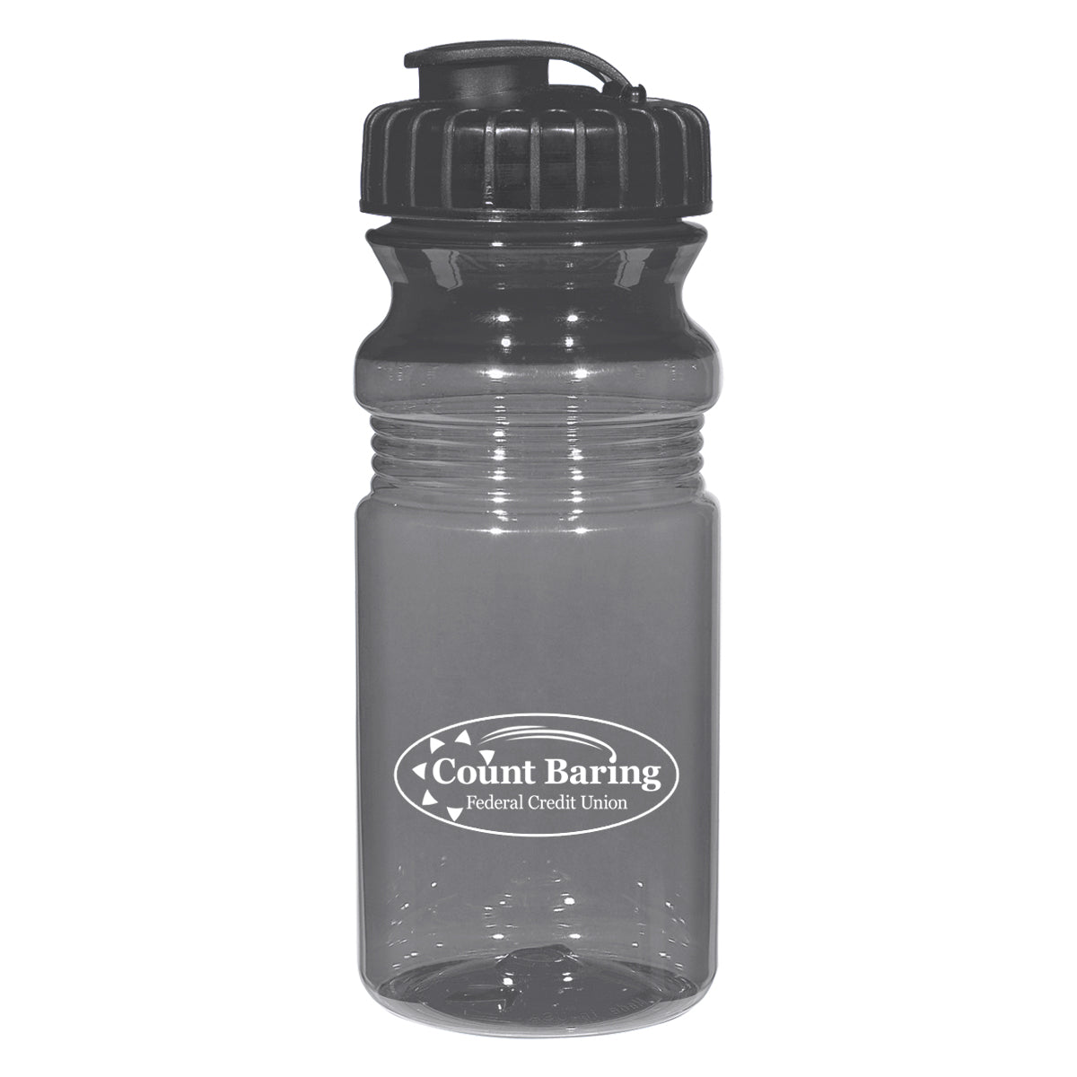 20 oz. Poly-Clear Bottle with Flip Lid