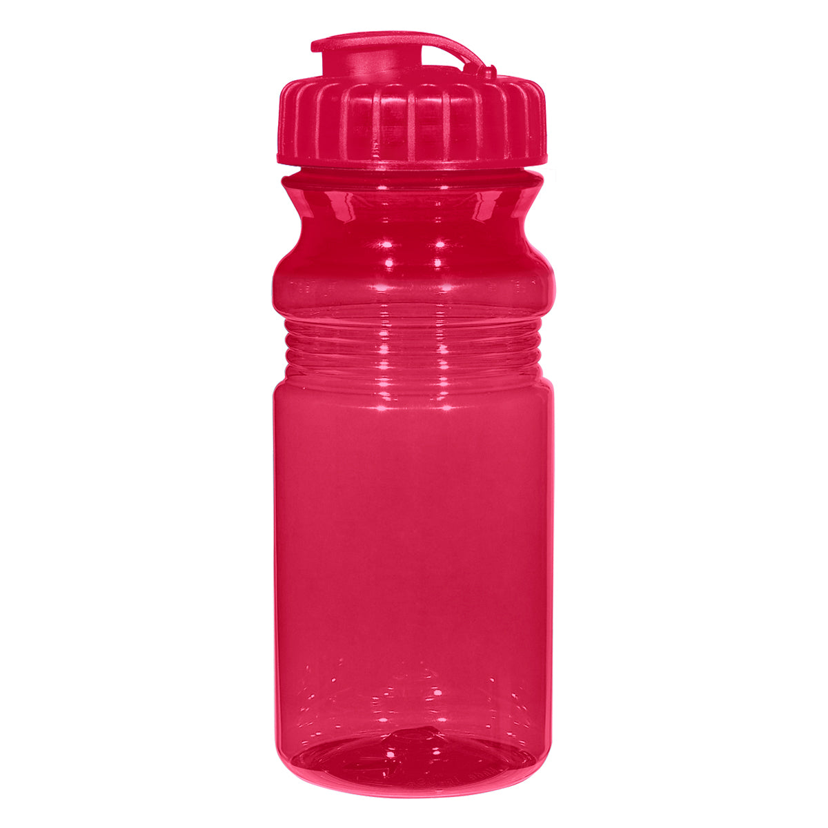 20 oz. Poly-Clear Bottle with Flip Lid