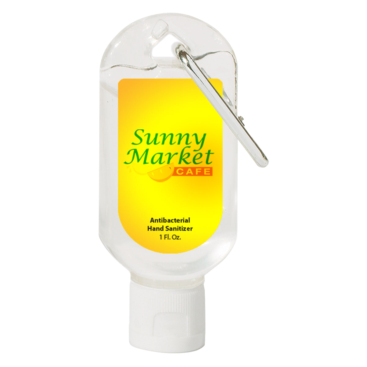 1 oz Hand Sanitizer With Carabiner