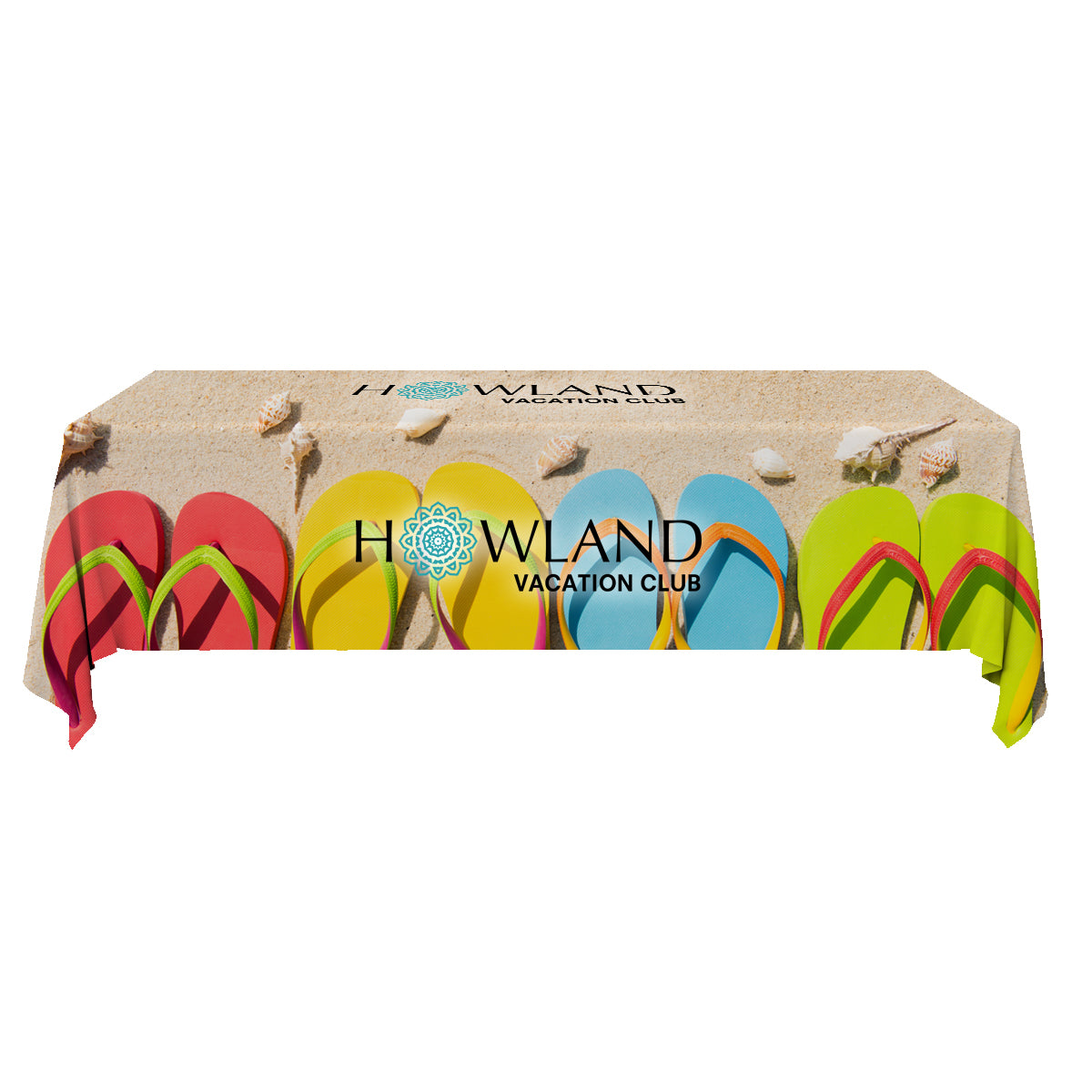 6 ft Dye-Sublimated Table Cloth