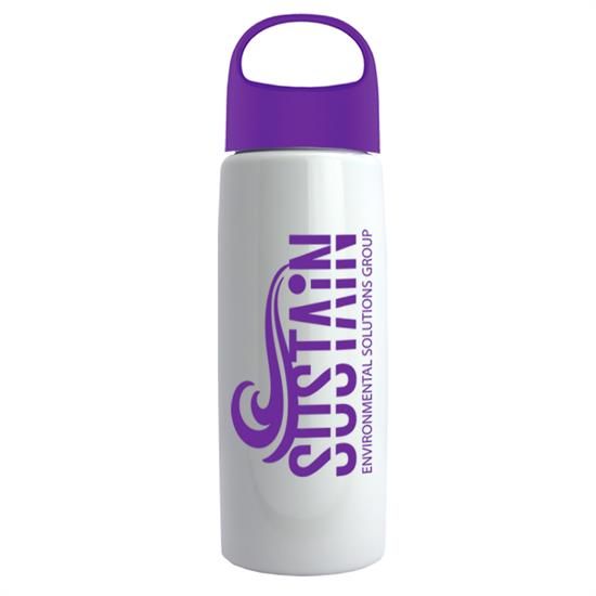 26 oz. Water Bottle with Crest Lid