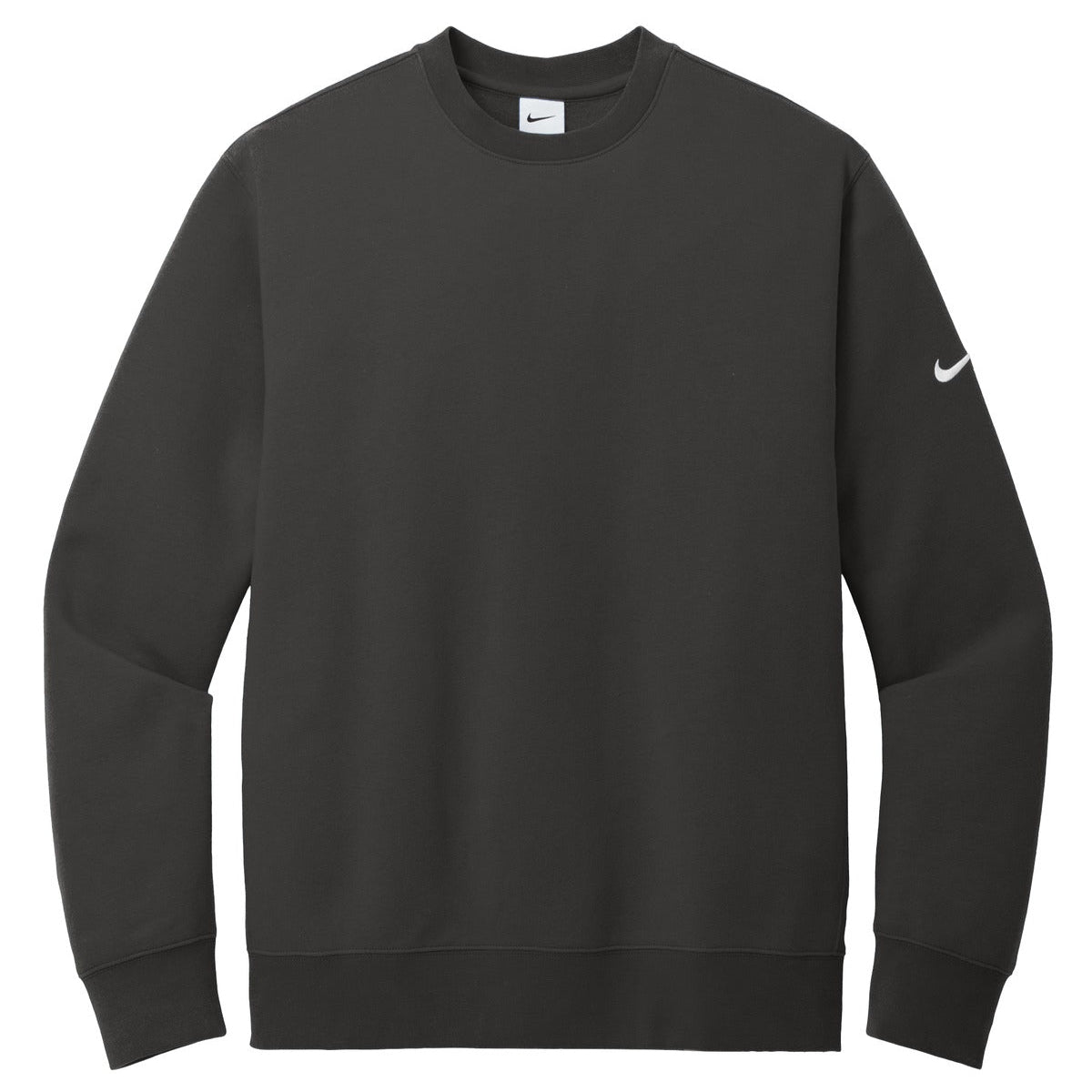 Nike Club Fleece Sleeve Swoosh Crew