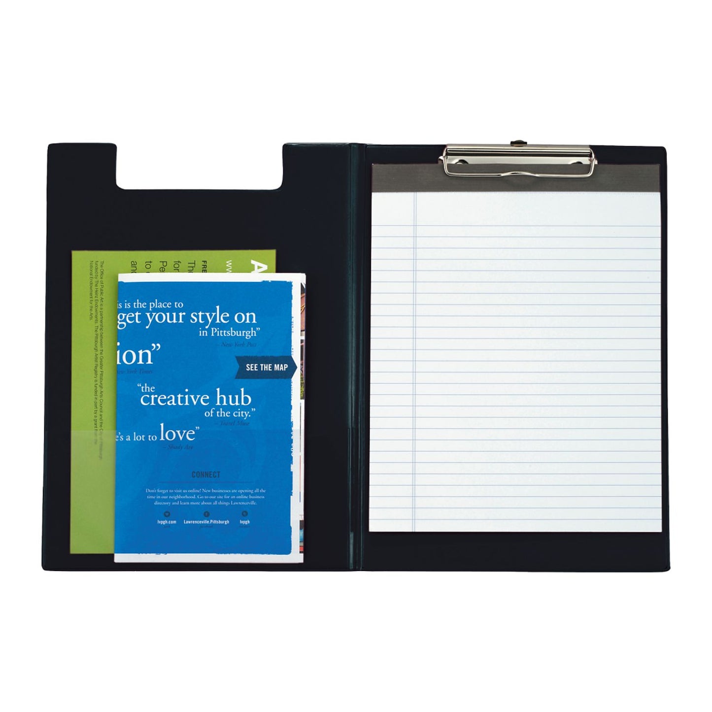 Folding Clipboard with Notepad