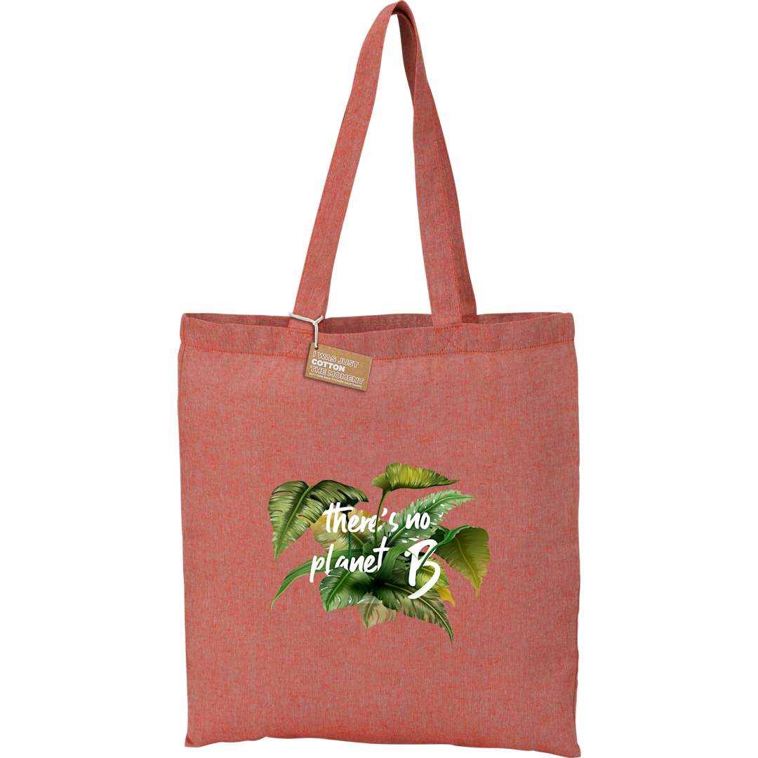 Recycled 5oz Cotton Twill Tote 16x15"