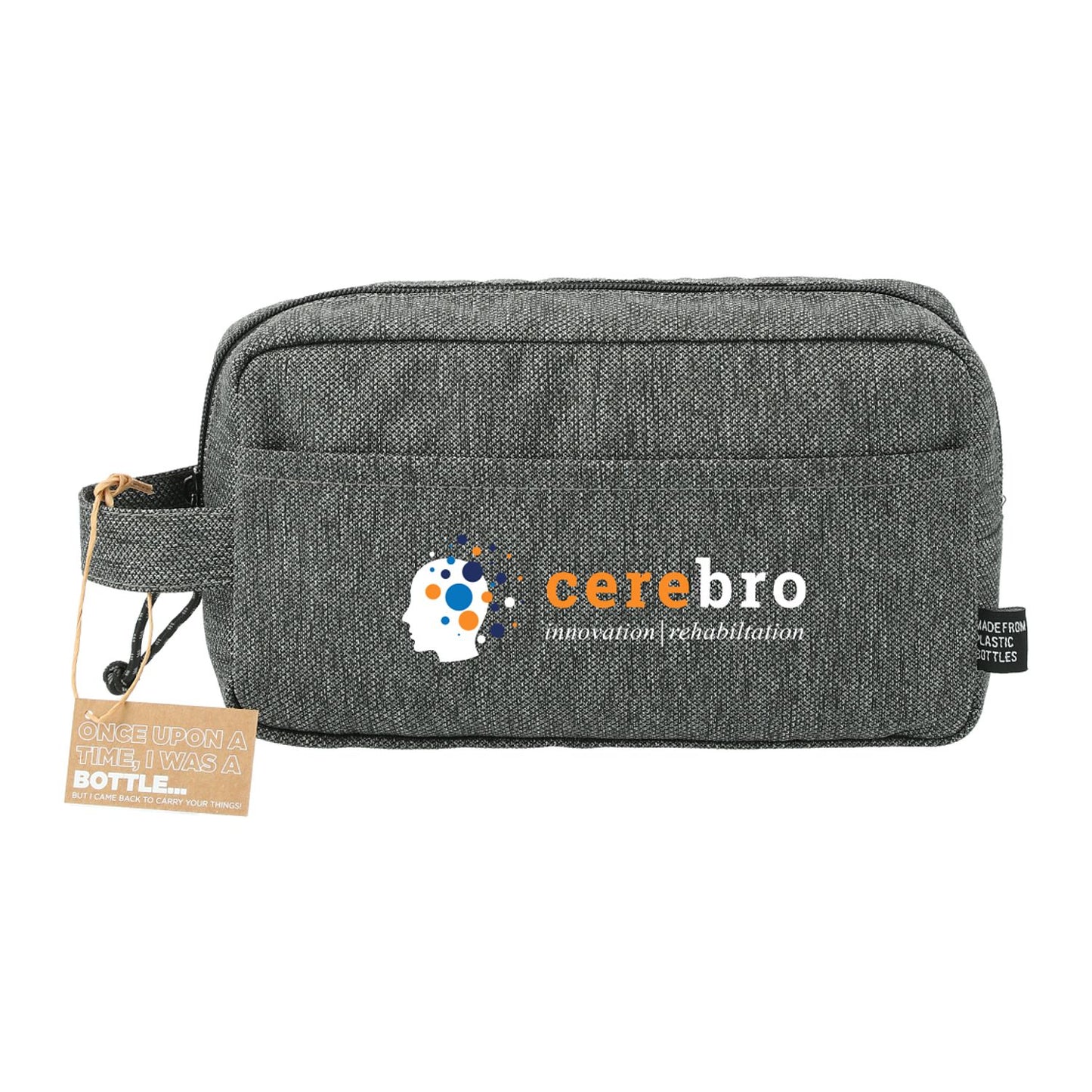 Recycled Travel Zipper Pouch