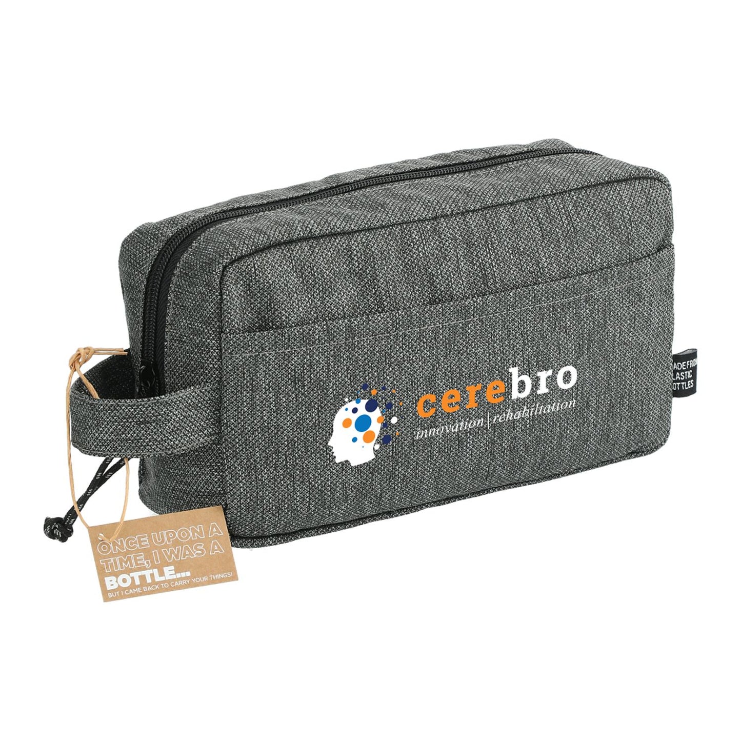 Recycled Travel Zipper Pouch