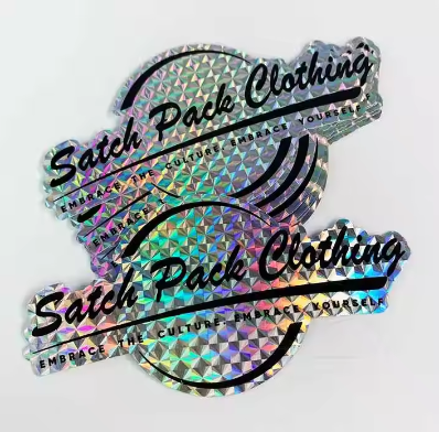 Holographic Vinyl Stickers - 3"