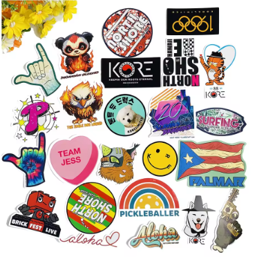 Die Cut Stickers - Custom Shapes