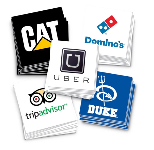 Vinyl Stickers - 3" Standard Shapes