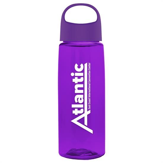 26 oz. Water Bottle with Crest Lid