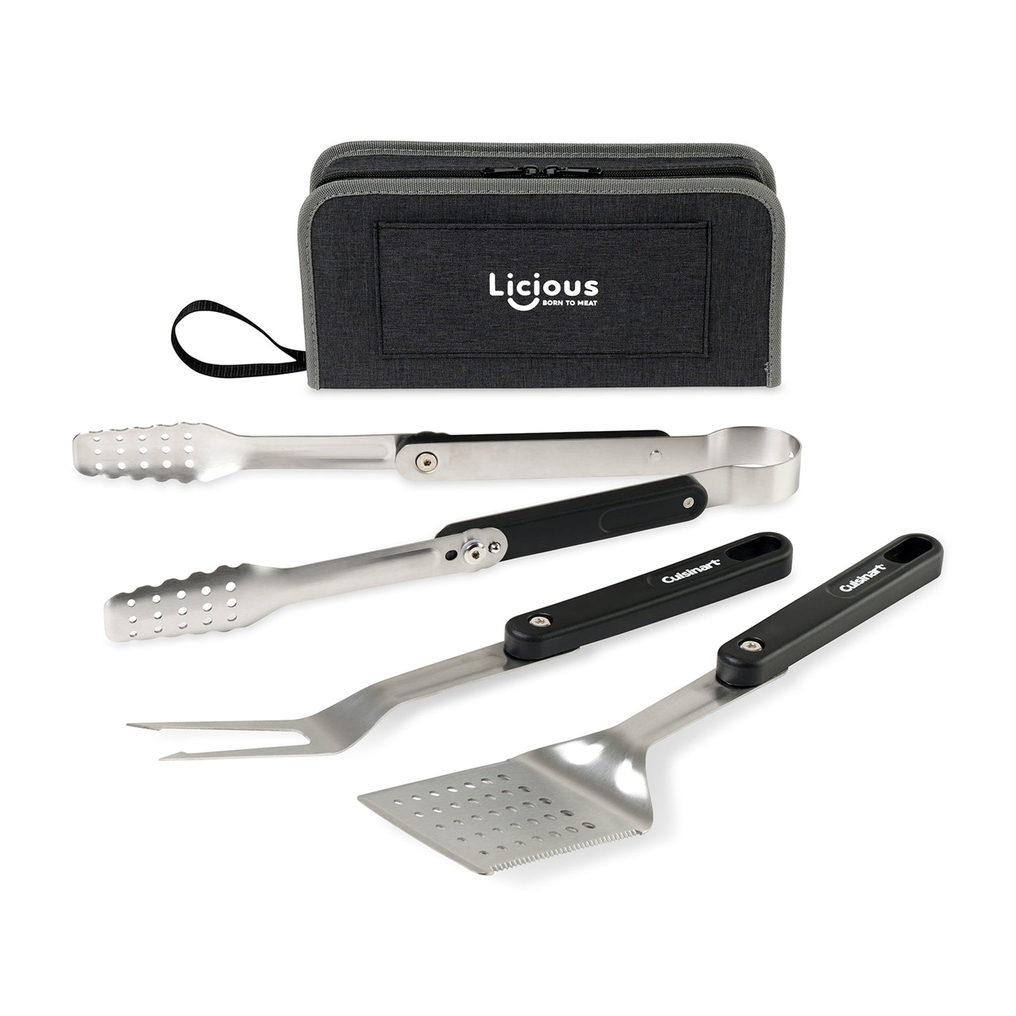 Cuisinart Outdoors 4-Piece Folding Grill Tool Set