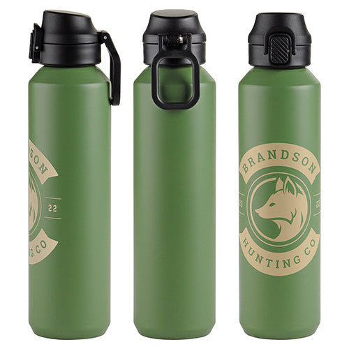27 oz Aluminum Bottle with Flip Top Lid