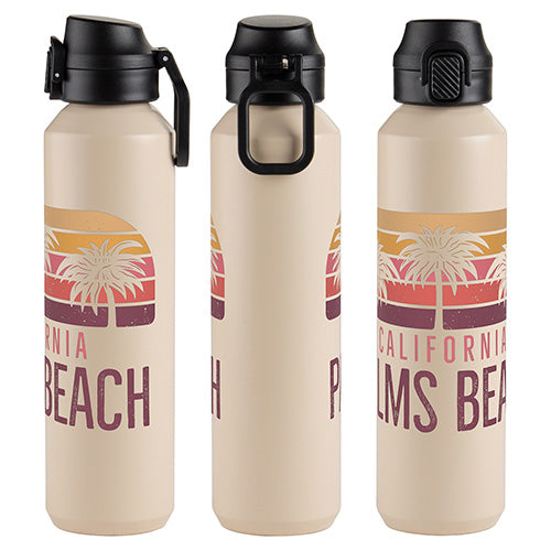 27 oz Aluminum Bottle with Flip Top Lid
