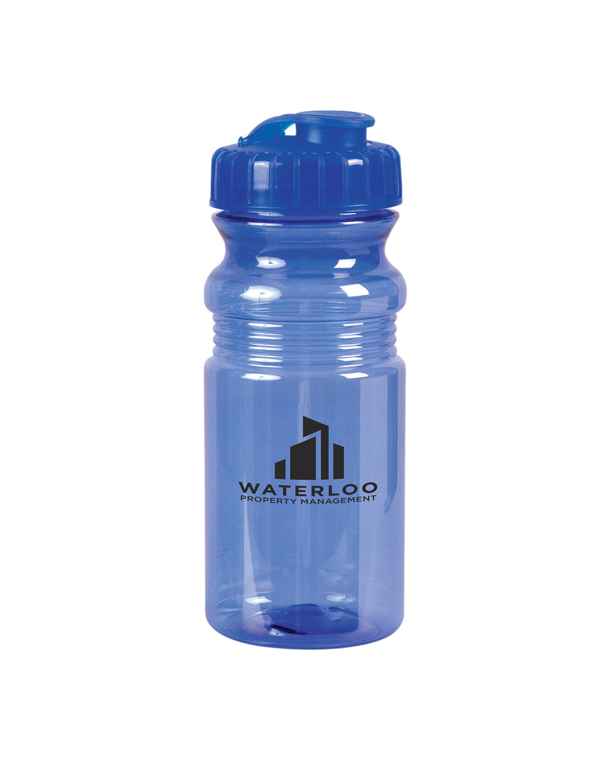 20 oz. Poly-Clear Bottle with Flip Lid
