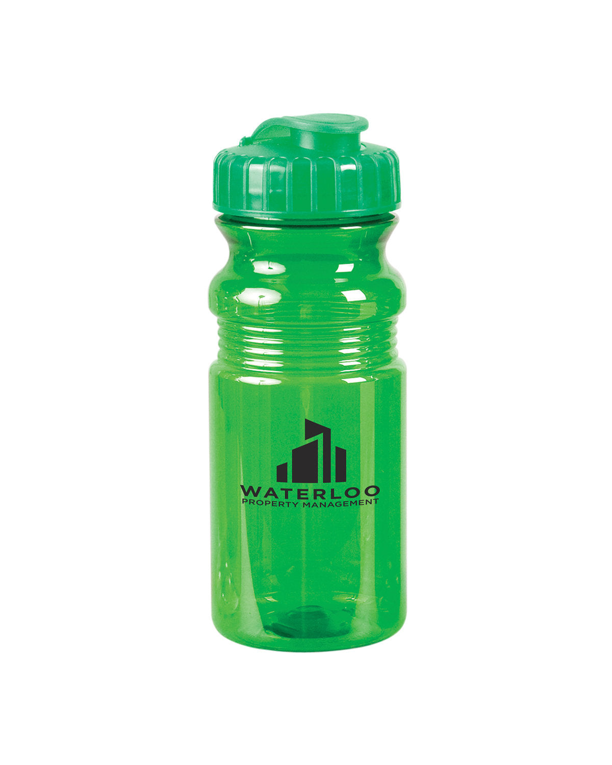 20 oz. Poly-Clear Bottle with Flip Lid