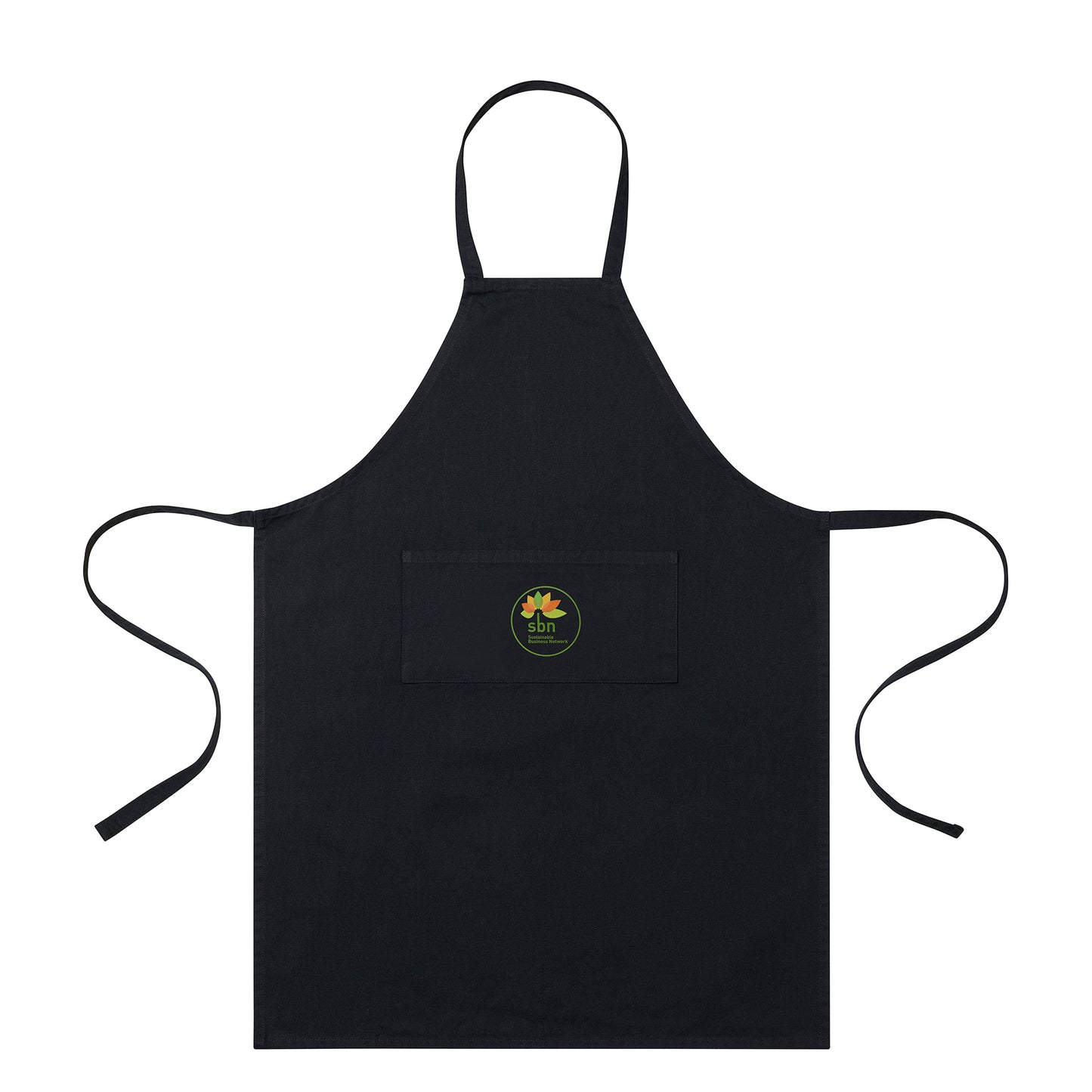 Cotton Bib Front Apron With Pocket