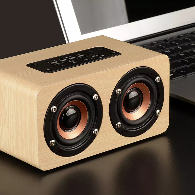 Two by Four Wooden Bluetooth Speaker