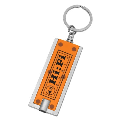 Flat LED Keychain
