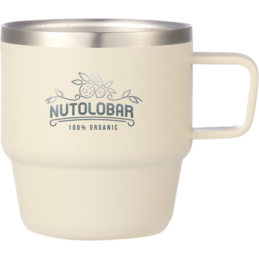 Stackable Recycled Mug Set 6oz with custom logo