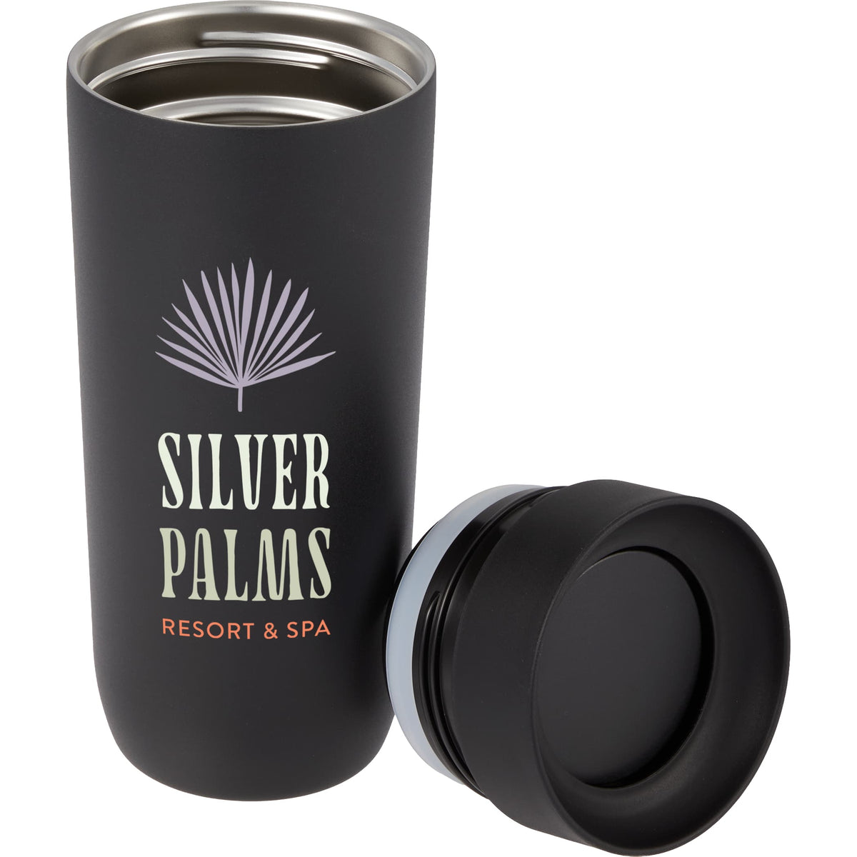 16 oz 360 lid insulated tumbler - Black