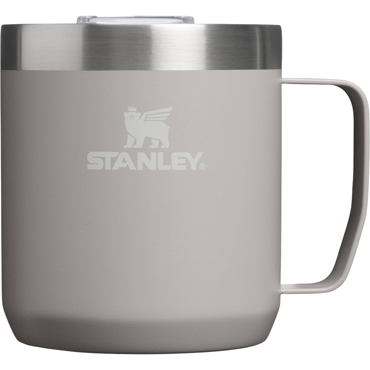 Stanley Classic Legendary Camp Mug 12 oz in Ash, rear view