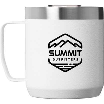 Stanley Classic Legendary Camp Mug 12 oz in Hammertone Frost with sample logo