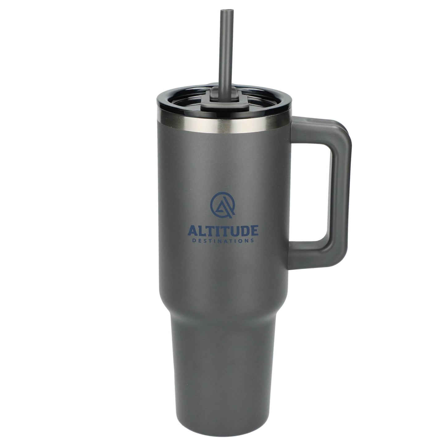 Eco-Friendly Travel Tumbler with Straw 40oz with custom logo