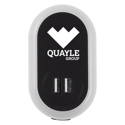 Nightlight With Dual USB Ports