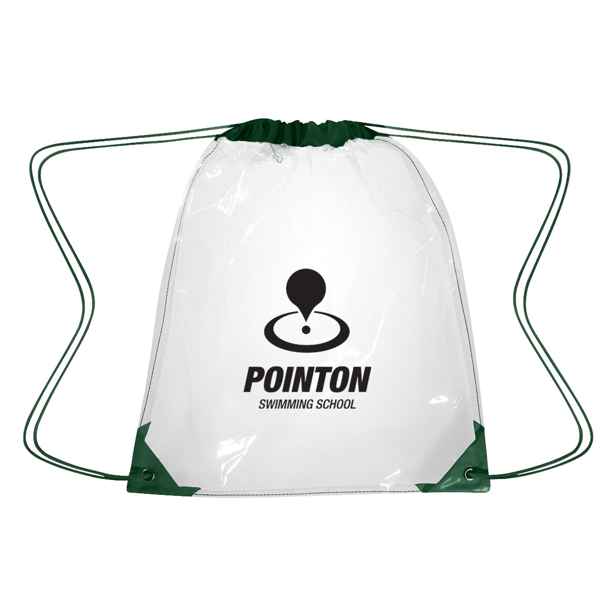 Touchdown Clear EVA Drawstring Backpack