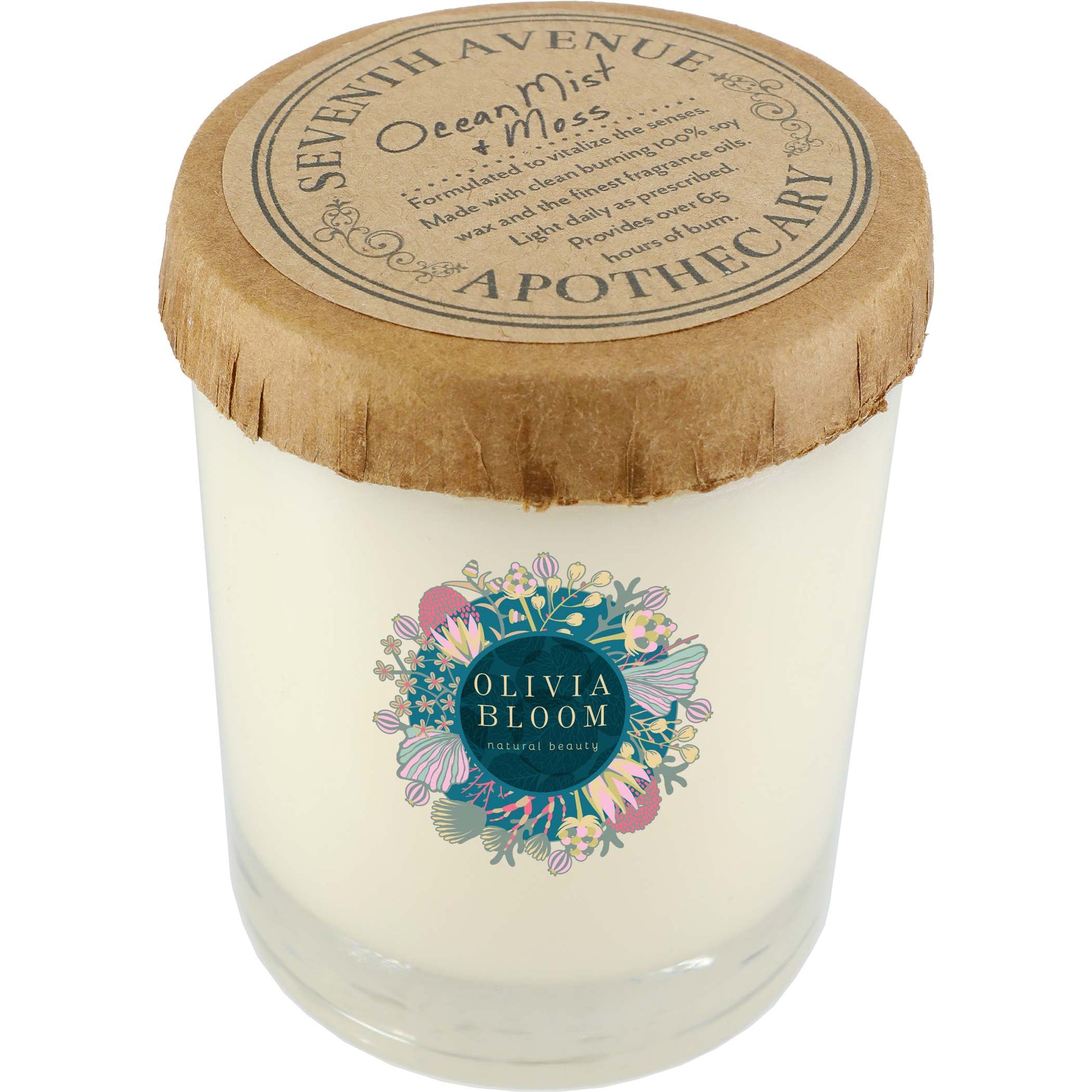 11 oz Glass Jar Candle with custom logo