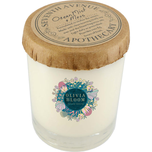 11 oz Glass Jar Candle with custom logo