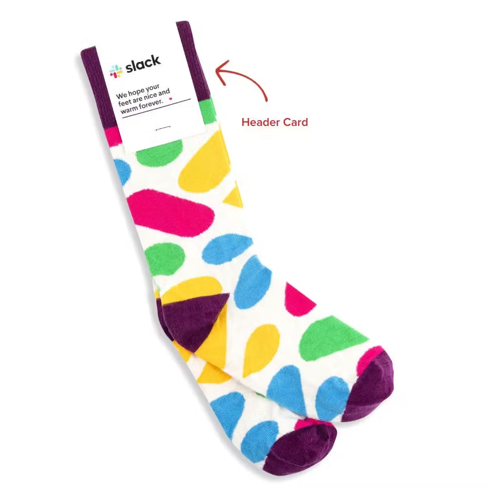 Custom Cotton Crew Socks