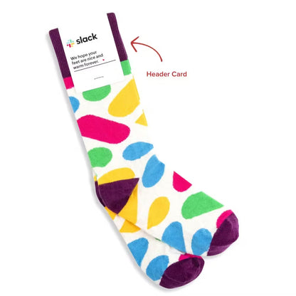 Custom Cotton Crew Socks