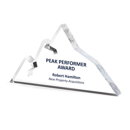 Custom Shape Acrylic Award - 1/4"