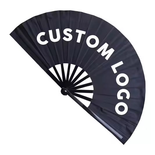 Full Color Folding Bamboo Fan