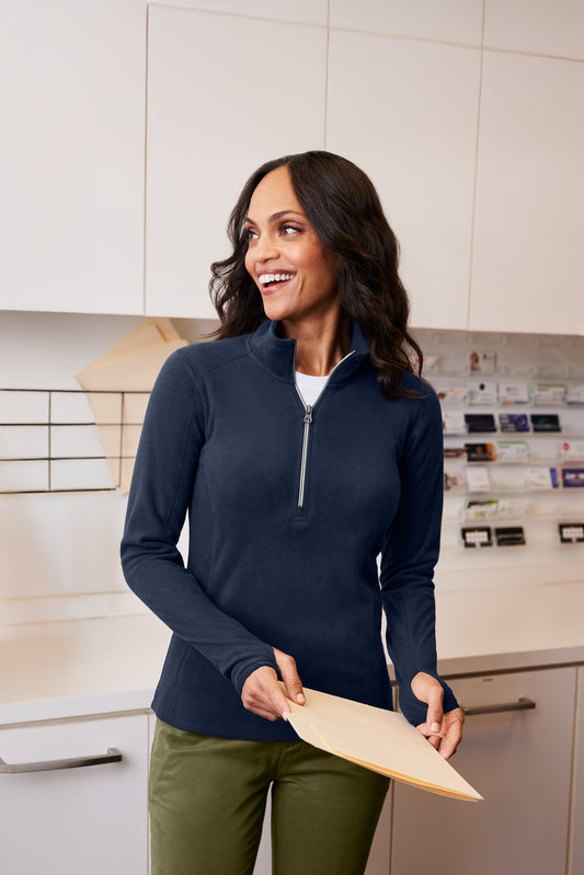 Port Authority Women's Microfleece 1/2-Zip Pullover