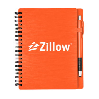 Metallic Notebook Set with Stylus Pen