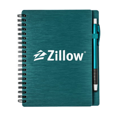 Metallic Notebook Set with Stylus Pen