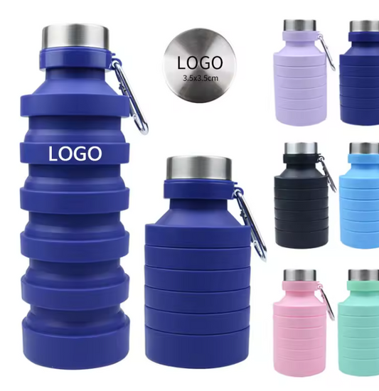 17 oz Collapsible Bottle with Carabiner