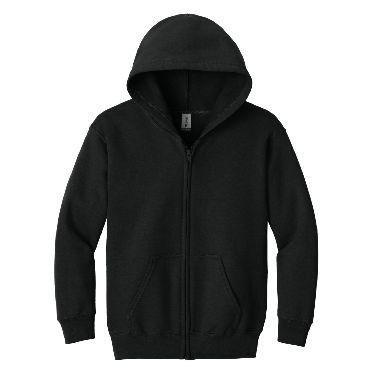 Gildan Youth Heavy Blend Full-Zip Hooded Sweatshirt