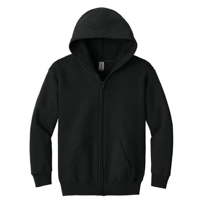 Gildan Youth Heavy Blend Full-Zip Hooded Sweatshirt