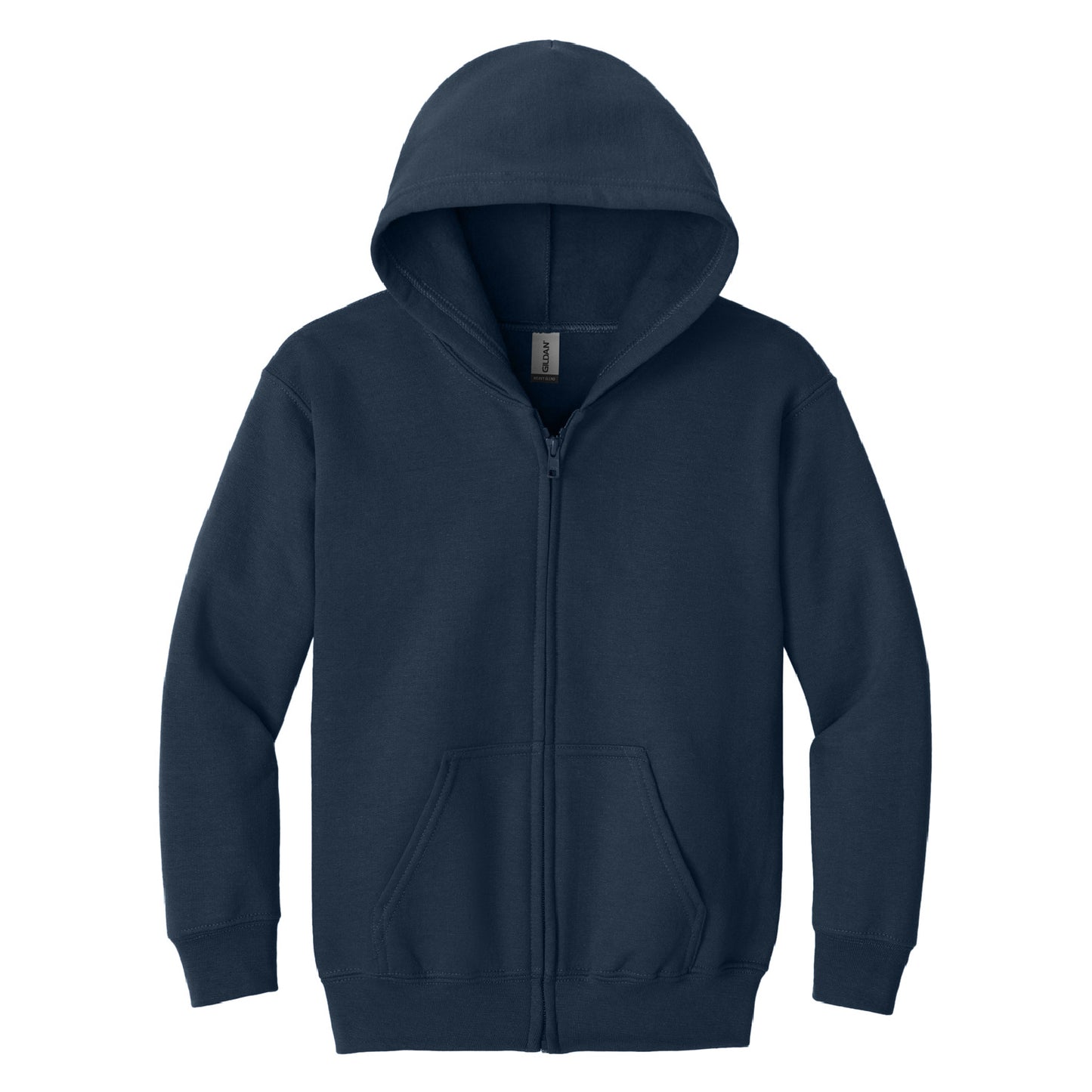 Gildan Youth Heavy Blend Full-Zip Hooded Sweatshirt