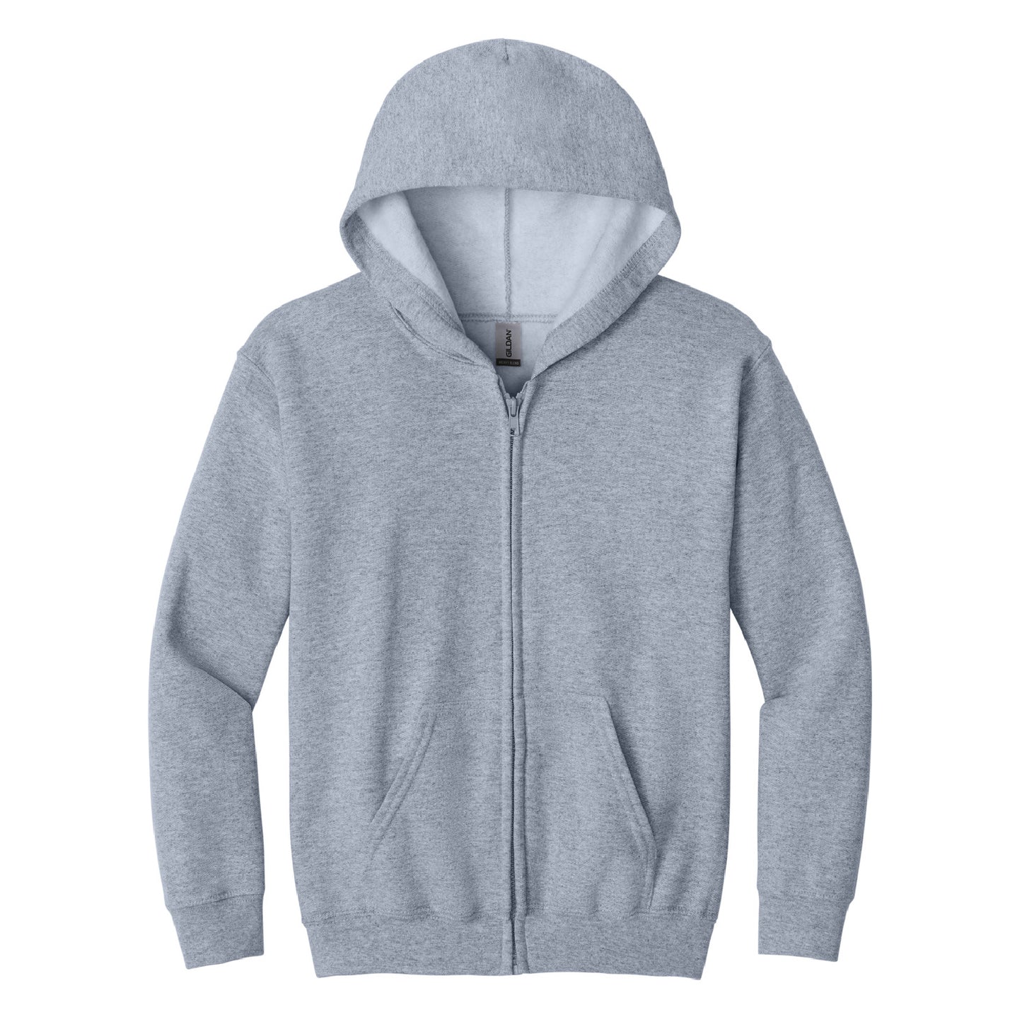 Gildan Youth Heavy Blend Full-Zip Hooded Sweatshirt