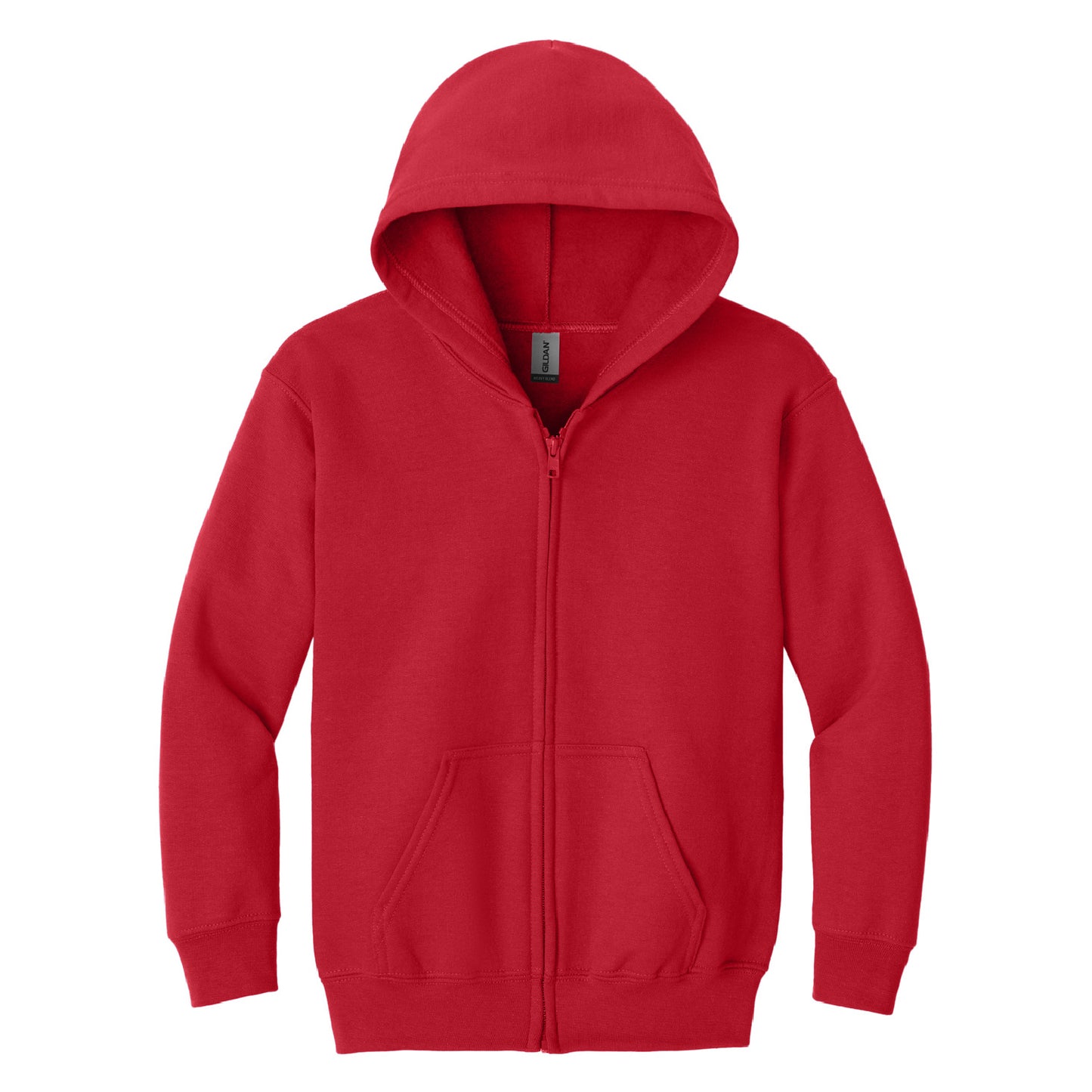 Gildan Youth Heavy Blend Full-Zip Hooded Sweatshirt